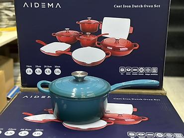 aidema: Набор чугунной посуды AIDEMA — Cast Iron Dutch Oven Set Состав и — 5