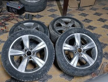 купить диски на ниву бу: Куйма Дисктер R 17 Mercedes-Benz, Комплект, тешиктери - 5, Колдонулган