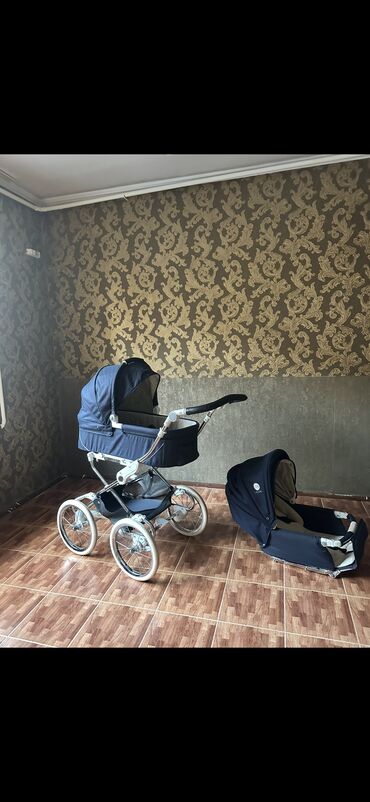 домашняя качеля: Балдар арабасы, түсү - Көгүлтүр, Колдонулган