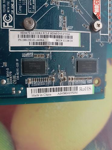 ddr3 video card: Sapphire ATI Radeon HD 4670 11138-34 P/N 288-DE101-140SA 1GB GDDR3 — 3