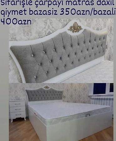 Sifarişlə hazırlanan yataq dəsti – matras daxildir. - Başlıq: yumşaq