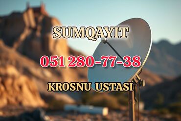 krosnu kanal yığmaq 2020: Krosnu Ustasi Sumqayit 📡 Krosnu antena təmiri, quraşdırılması və
