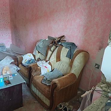 set mebel: Divan iki kreslo 20 manata satıllr hövsan qasəbəsindədi - Rəng: bej — 4