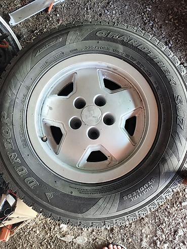 r15 зимние шины: Колеса в сборе 225 / 70 / R 15, Зима, Б/у, 1 шт, Внедорожные (АТ/МТ), Литые, отверстий - 5 — 1