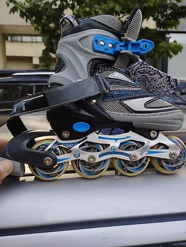İdman və istirahət: İnline konkisürmə (roller skates) – tənzimlənən ölçülü, 4 təkərli — 2