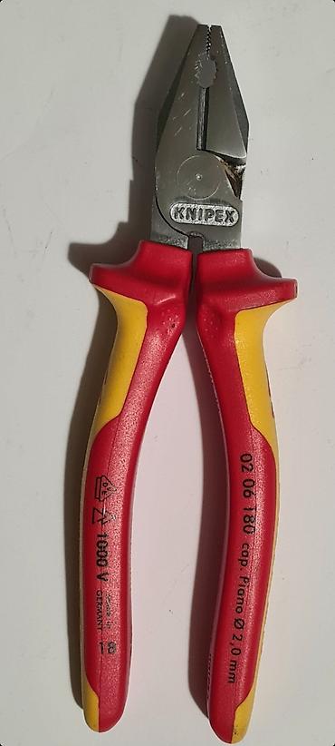 alat za oluke: Knipex 02 06 180 profesionalna kombinovana klešta sa visokim prenosom — 3