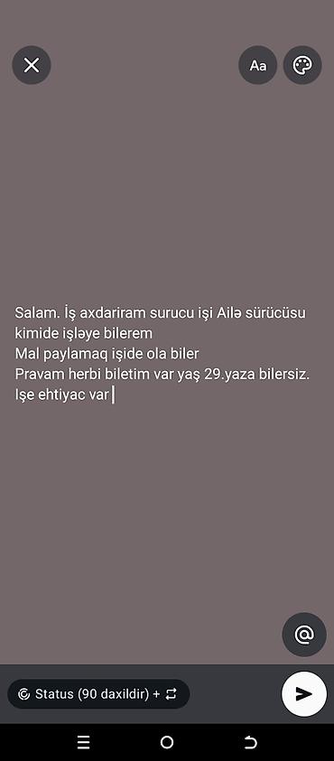 taksi xidmətləri: Peşəkar sürücü xidmətləri - Şəxsi/ailə sürücüsü kimi işləyə bilərəm - — 1