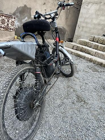 electro moto: Elektrik velosipedi – Mustang - Rəng: qara/qırmızı - Çərçivə: aşağı — 4