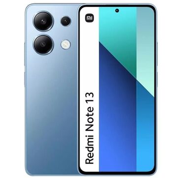 обмен айфон 6: Xiaomi, Redmi Note 13, Новый, 128 ГБ, цвет - Голубой, 2 SIM