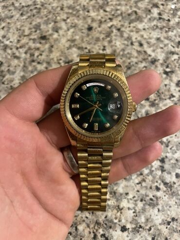 Qol saatları: Qol saatı, Rolex, rəng - Qızılı