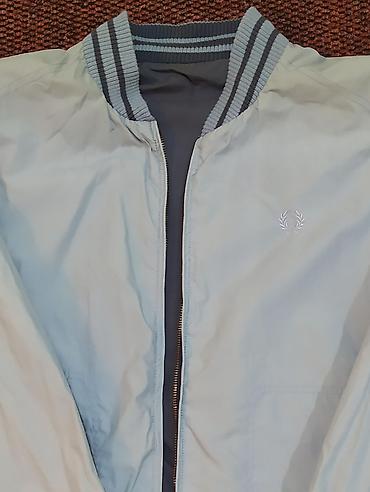 Jakne za prelazni period: Fred Perry muška jakna sa dva lica vel. L Fenomenalna super — 13