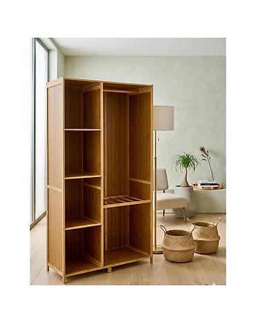 organayzer: Yeni, 2 qapılı, Təkərli, Qəhvəyi, Taxta, Kupe, Düz dolab — 1