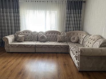 divan lalafo: Угловой диван, C подушками — 3