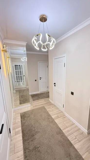 баяттан квартира: 3 комнаты, 82 м², Элитка, 12 этаж, Дизайнерский ремонт