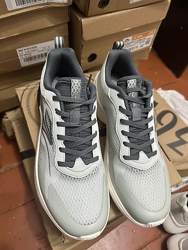 nike tech fleec: Оригинальные кроссовки 361 Кроссовки серо-белые, легкие и дышащие — 4