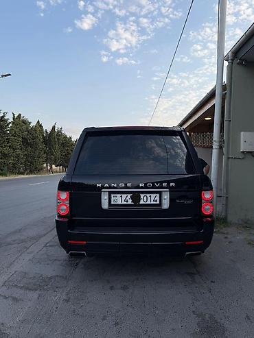 ag 07 sekilleri: Range Rover (L322) – qara rəng, tam ölçülü lüks SUV. Xüsusiyyətlər: - — 1