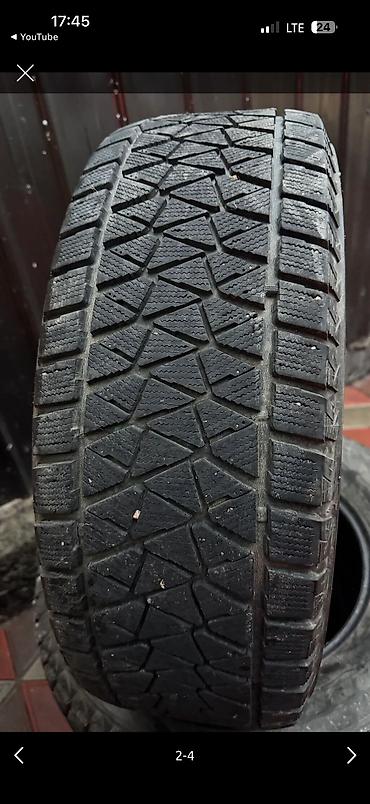 шины на сапок бу: Шины 265 / 65 / R 17, Зима, Б/у, Комплект, Bridgestone — 1