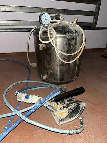 Парогенераторы, гладильное оборудование: Российский швейный петля машина сатылат 10000 сомго утюг подарок — 2