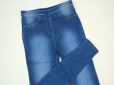 genzie crop top: Spodnie jeansowe, George, 14 lat, 158/164, stan - Idealny — 1