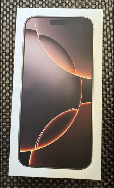 ipad 10 cu nesil: IPhone 16 Pro Max, 256 GB, Desert Titanium, Zəmanət, Simsiz şarj, Face ID