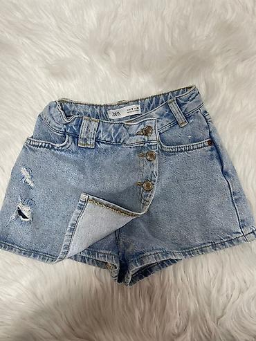 Şortlar: ZARA uşaq denim şortu - Brend: ZARA - Model: cins şort, dizaynı — 2
