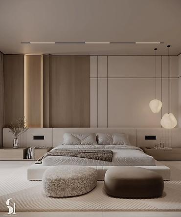 Фасадные 3D панели: Настенные декоративные панели и ТВ-зоны под ключ - Современные — 39