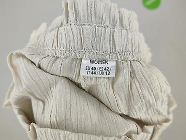 na l: Spodnie materiałowe damskie, rozmiar L — 4