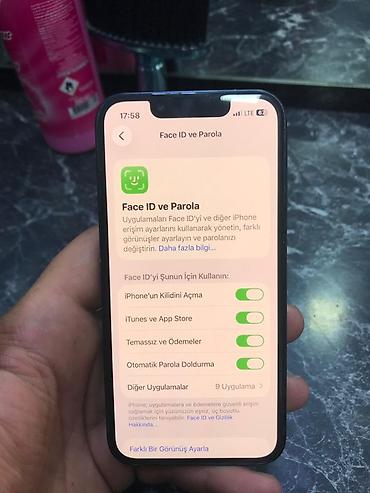 Apple iPhone: IPhone 13 mini, 128 GB, Midnight, Simsiz şarj, Face ID — 7