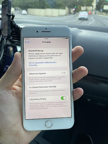 iphone 7 ekran: IPhone 7 Plus, 32 GB, Gümüşü, Barmaq izi — 2