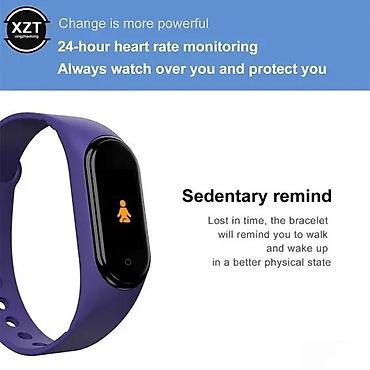 messages 1 audio: FITNES PAMETNI SAT NARUKVICA M4 MI4 SMARTWATCH PULS KALORIJE | Filip — 5