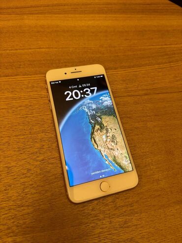 Apple iPhone: IPhone 8 Plus, 64 GB, Gümüşü, Barmaq izi