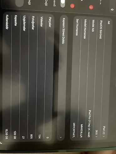 ipad pro 2022: Yeni Apple iPad Pro 11 (2022), 11", 128 GB, Ünvandan götürmə — 1