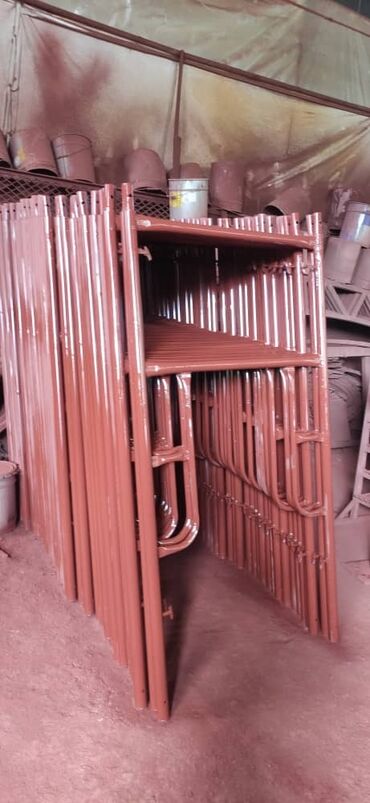 Строительные леса, стойки: 🔧 Строительные леса металлические (рамные) Изготавливаем и продаём at lalafo.kg — 6 Строительные леса, стойки: 🔧 Строительные леса металлические (рамные) Изготавливаем и продаём — 6