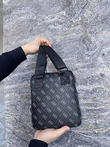 Барсетки: Барсетка, Fendi, Материал: Искусственная кожа, Регулируемый ремень, Новый — 5