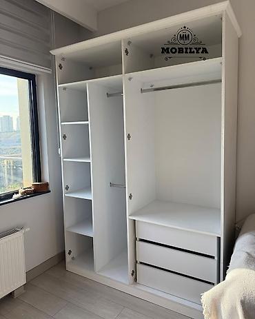 Dolablar: Yeni, Açılan, Düz dolab, Qarderob, paltar dolabı, Azərbaycan — 4