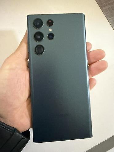 Samsung: Samsung Galaxy S22 Ultra, Б/у, 256 ГБ, цвет - Зеленый, 1 SIM — 3
