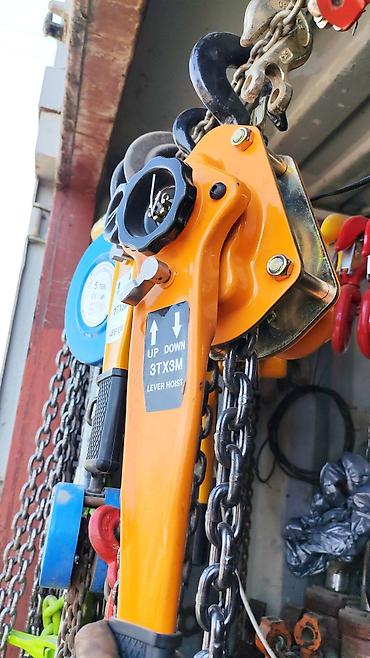 Рычажная таль 3Т х 3М (lever hoist). Грузоподъёмное устройство для