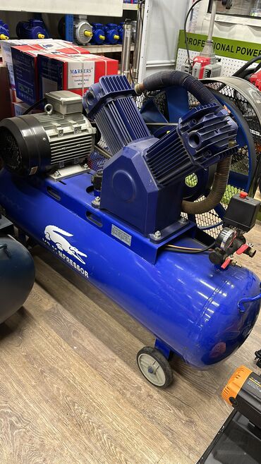 Компрессоры: Компрессор Электрический, Поршневой, Новый — 16