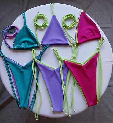 lil solid set: Dvodelni bikini setovi – više boja i kombinacija - Model: klasični — 3
