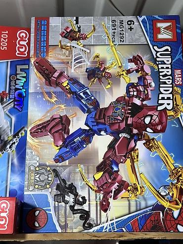 kinder joy minecraft: Конструктор MARS Superspider (MG1292), 691+ деталей - Тематика — 1