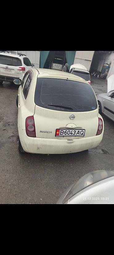 кызыл кия кыз: Nissan Март: 2004 г., Автомат, Бензин, Хетчбек — 4