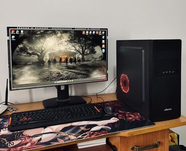 самые дешёвые игровые компьютеры: Компьютер, ядролор - 4, ОЭТ 16 ГБ, Татаал эмес тапшырмалар үчүн, Колдонулган, Intel Core i7, AMD Radeon RX 580, SSD