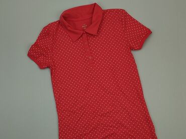 czerwone bluzki bonprix: Футболка поло, C&A, S, стан - Дуже гарний