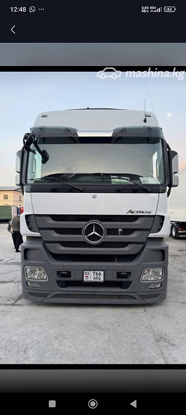 мерс актрос тягач: Тягач, Mercedes-Benz, 2011 г., Без прицепа — 1