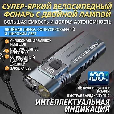Фонарик MOVTESS съемный ручной - Профессиональный передний фонарь