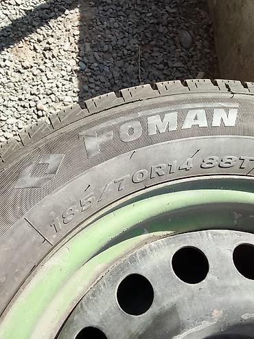 185 75 16c: Колеса в сборе 185 / 70 / R 14, Зима, Новый, Комплект, Легковые, Железные — 1