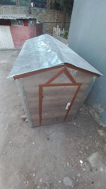 qoşqu ev: Əla vəziyyətdə göyərçin evi.Uzunluğu-240sm,eni-150sm,hündürlüyü-180sm — 2