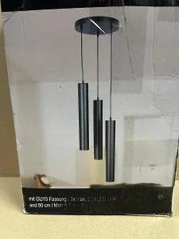 Stilski lusteri: Visilica sa tri cilindra – moderni luster - Dizajn: minimalistička — 17