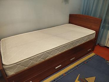 bunk bed: Односпальная кровать с матрасом и выдвижными ящиками - Размер — 3