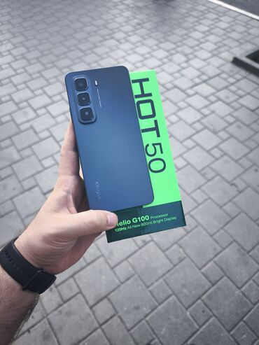 телефон fly ds105c: Infinix HOT 50, 256 GB, rəng - Boz